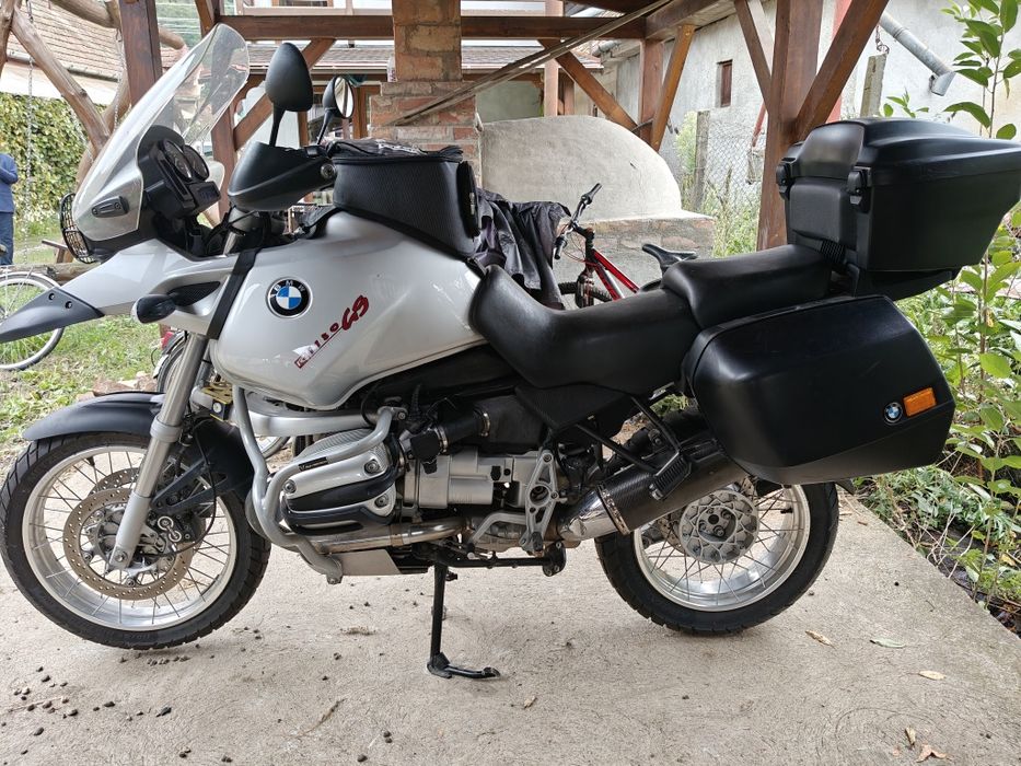BMW GS 1150 – 53.000 km, Remus, 3 cutii originale + tank bag