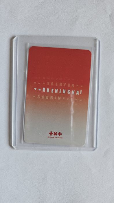 Оригинални картички TXT Kai, Taehyun Weverse Album ver. Minisode 3