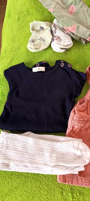 Лот дрехи за момиче пролетни 6-9 месеца