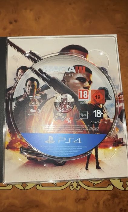СРОЧНО продаю диск пс4/ пс5 Mafia trilogy