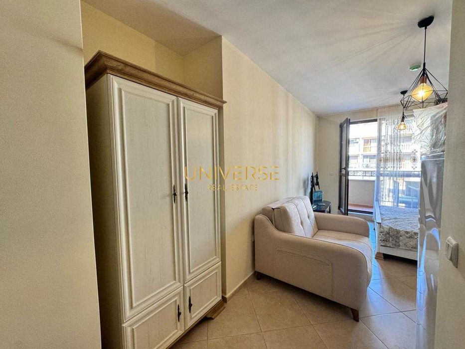 Продава се студио апартамент в луксозен комплекс в Слънчев бряг. #3390