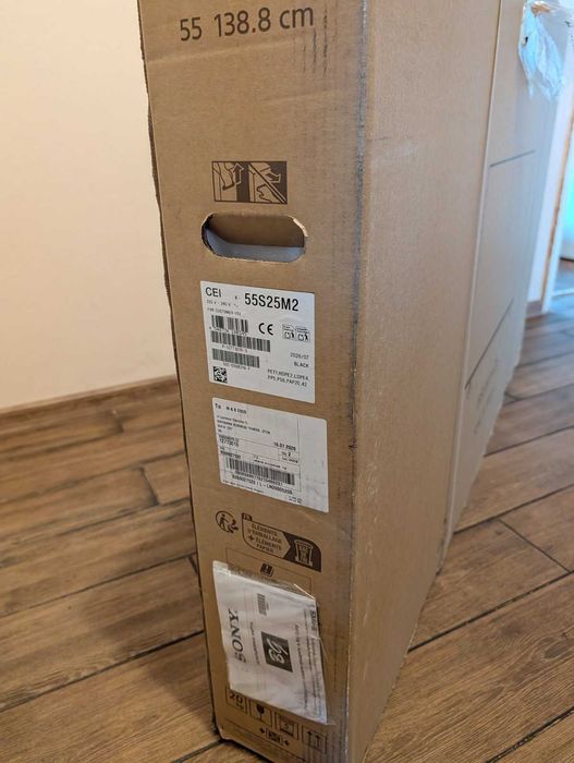 SONY BRAVIA 2II K-55S25M2 4K Ultra HD LED SMART TV, GOOGLE TV, 55.0 ", 139.0 см