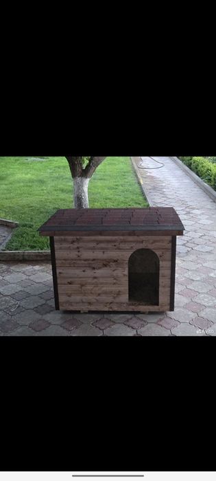 Утепленый будка для собак в Алмате Домик для собак на заказ