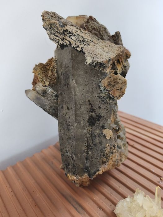 Geodă colecție cu multe cristale