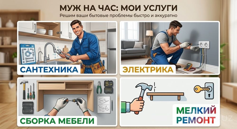 Услуги муж на час
