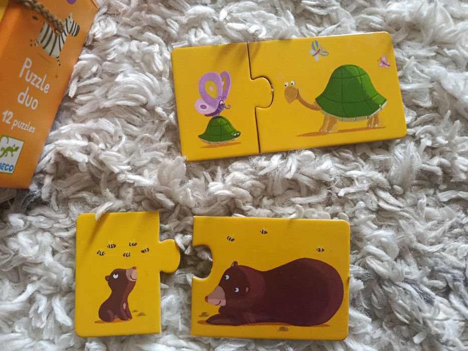 Djeco duo - пъзел мама и бебе за деца 2+