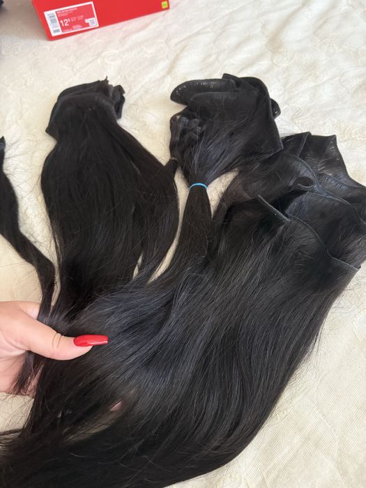 Екстеншъни от изцяло естествена коса