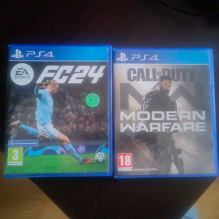 Игри за PS4 - Fifa24 и Call of duty MW