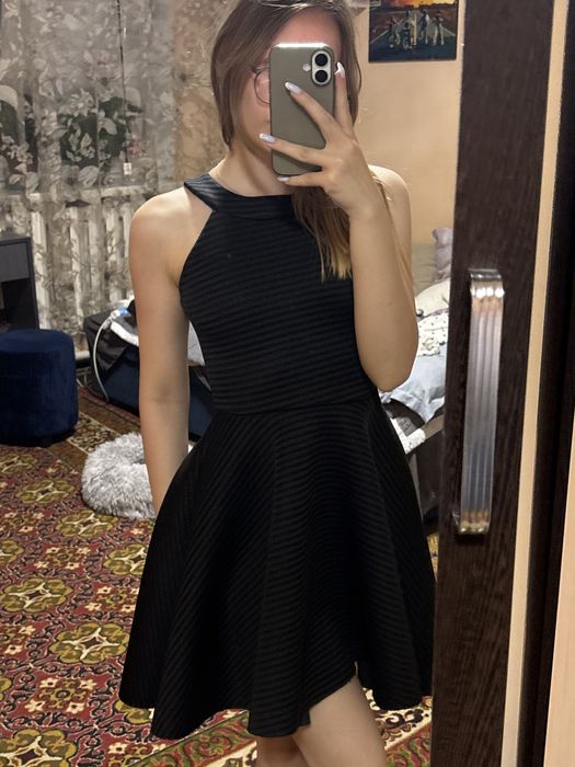 Платье женское черное