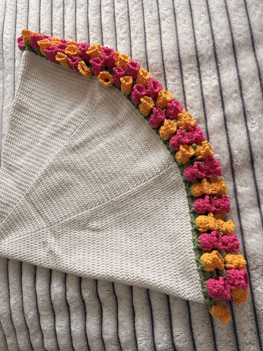 Плед букет/подарок на 8 марта