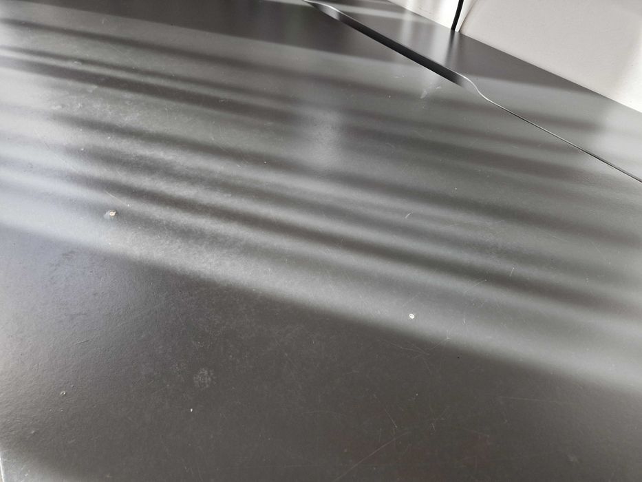 Бюро ALEX IKEA ИКЕА сиво с контейнер с 3 чекмеджета