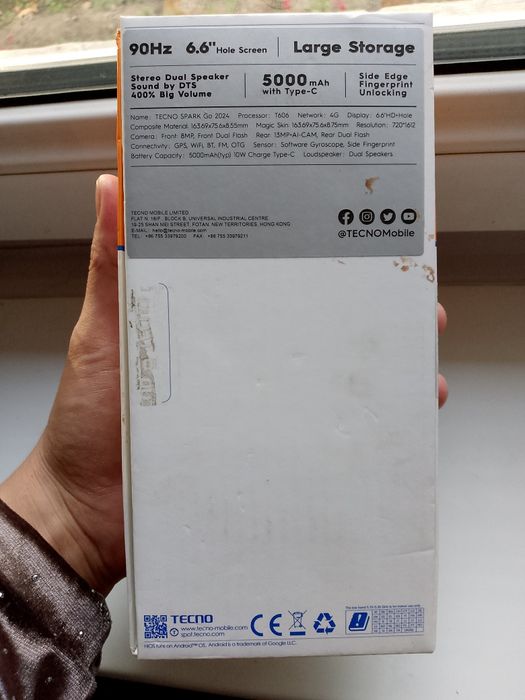 Techno spark go 2024
