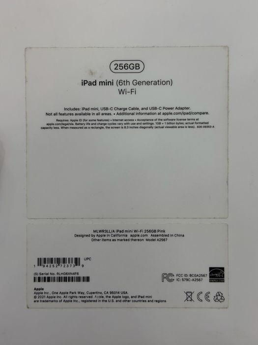 iPad mini 6 256gb 86%