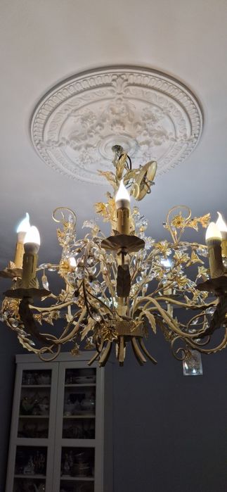 Большая Люстра 10 Рожков Польша