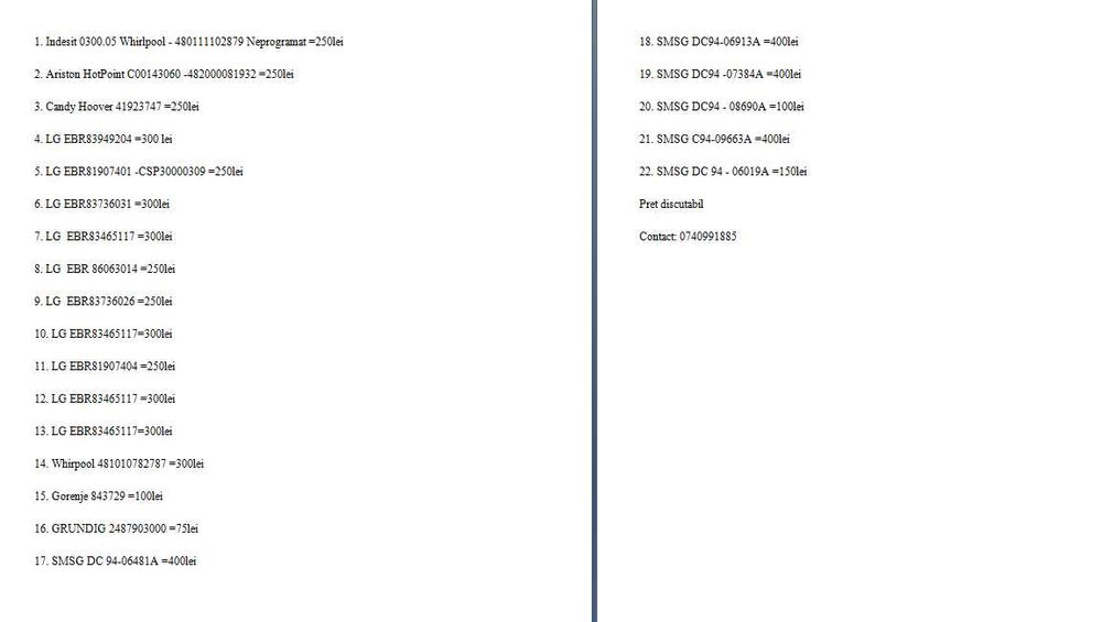 Vand Module electronice masini de splata