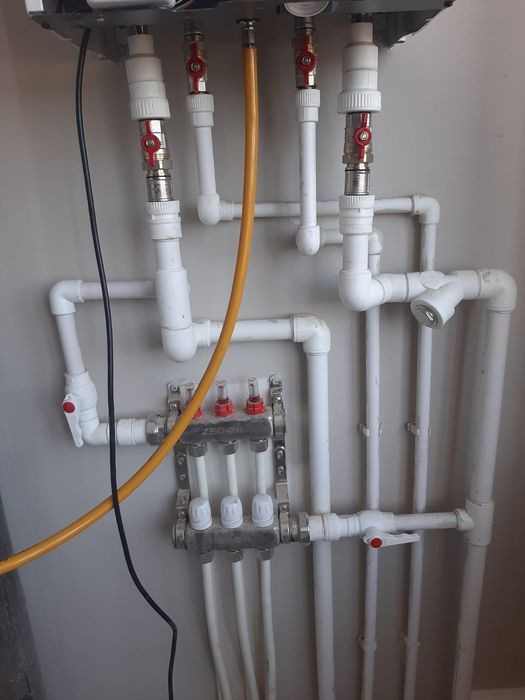 Замена стояков отопления