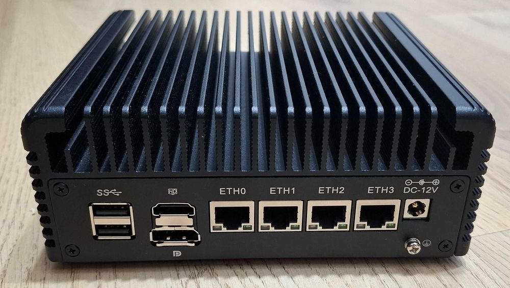 mini server N100, 1NVME250, 16GB 5600 RAM, 4 LAN X 2.5GB, 4X NVME RAID