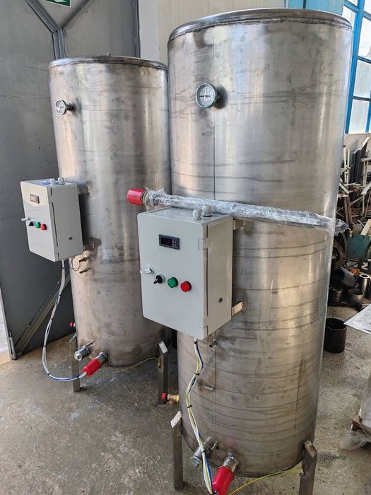 Неръждаеми бойлери и буферни съдове