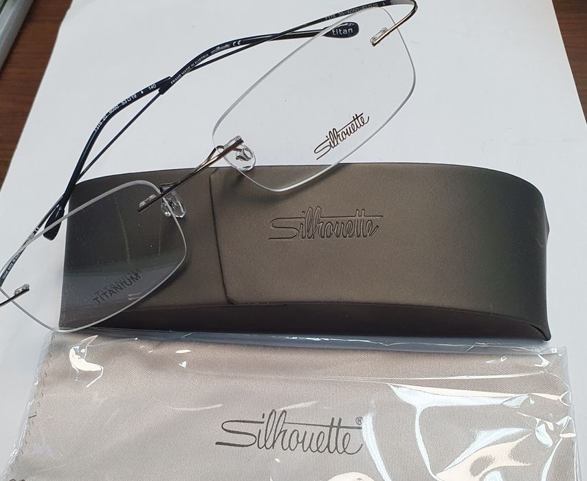 Рамки Silhouette Titanium ЧЕРНИ n.21