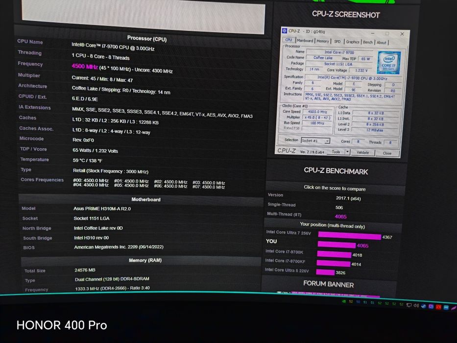 PC Gaming i7-9700 + RTX 3060 Vision OC 12GB