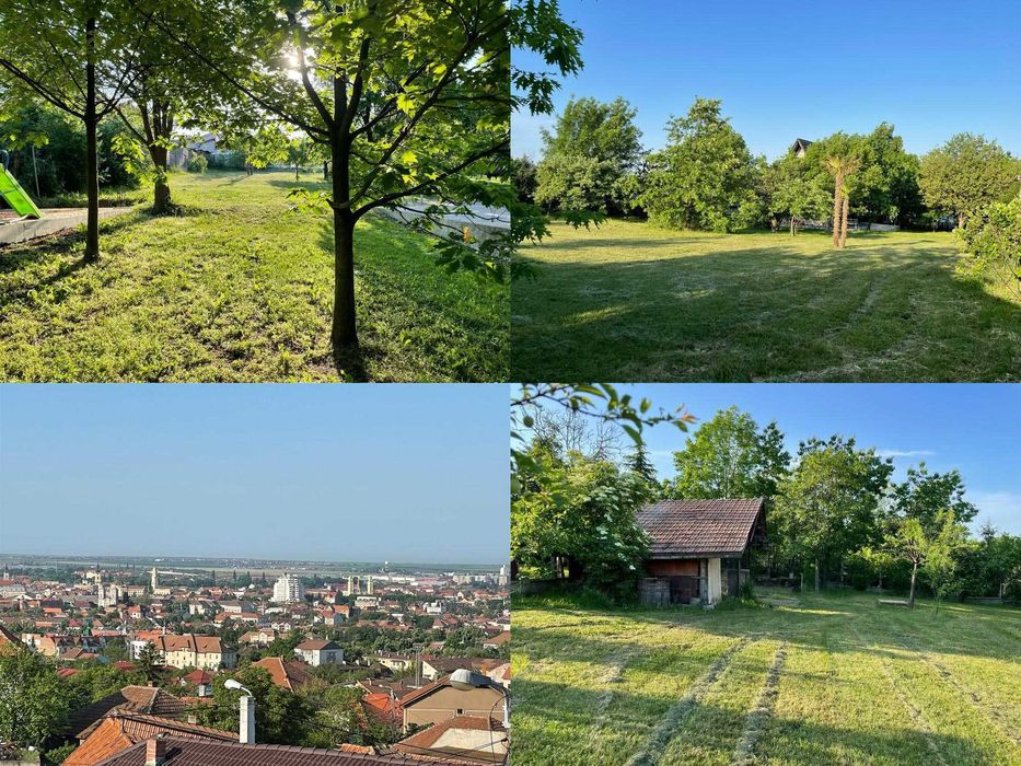 Vand casa situata pe deal in zona garii