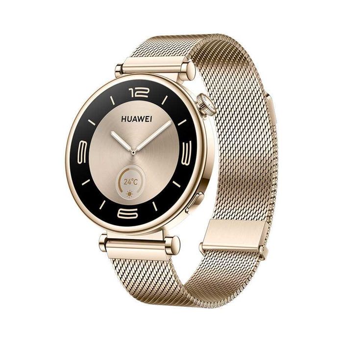 Huawei Watch GT 4 Aurora 41mm - Gold Milanese Нов! 2г Гаранция!