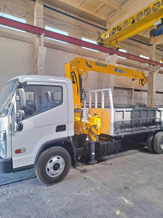 Кран манипулятор ўрнатиш [Шассисиз]. 3,2Т. 5Т. 7Т. 10Т. 12T. 16T.