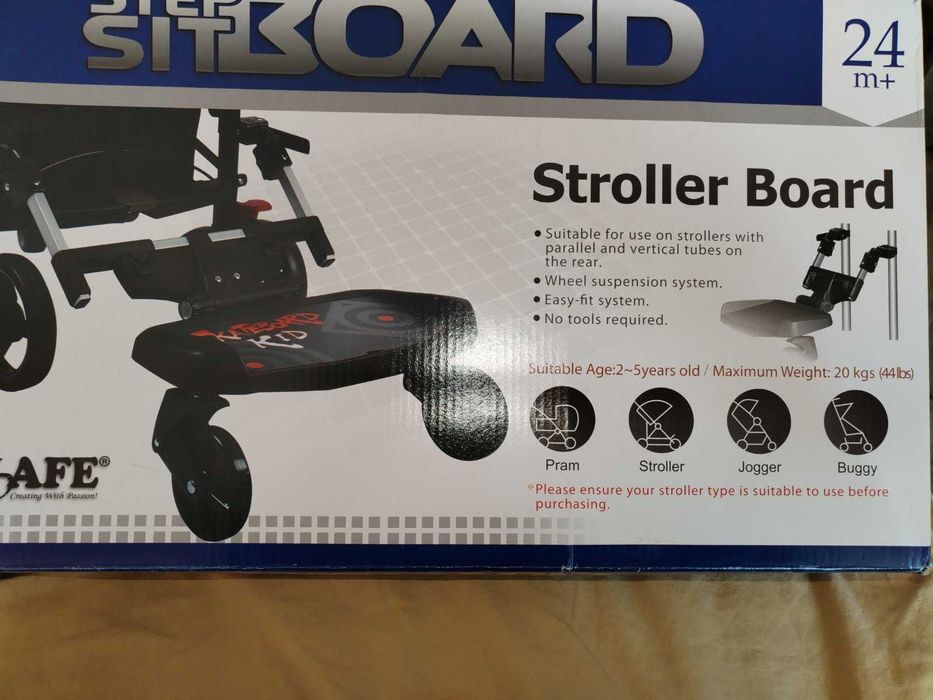 Борд за породени деца със седалка.