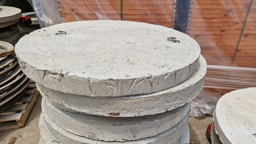 Capac din beton armat, placa de acoperire camine beton