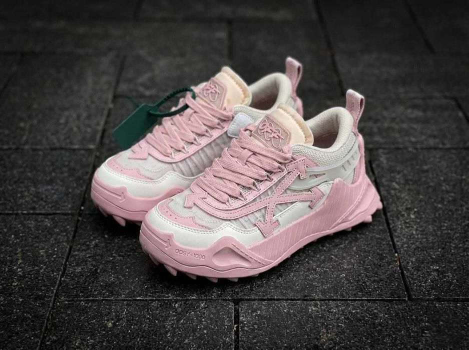 Adidasi OFF White Odsy 1000 Pink / Roz - PREMIUM