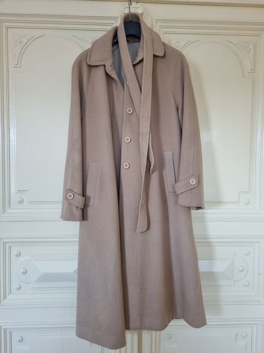 Palton elegant bej
