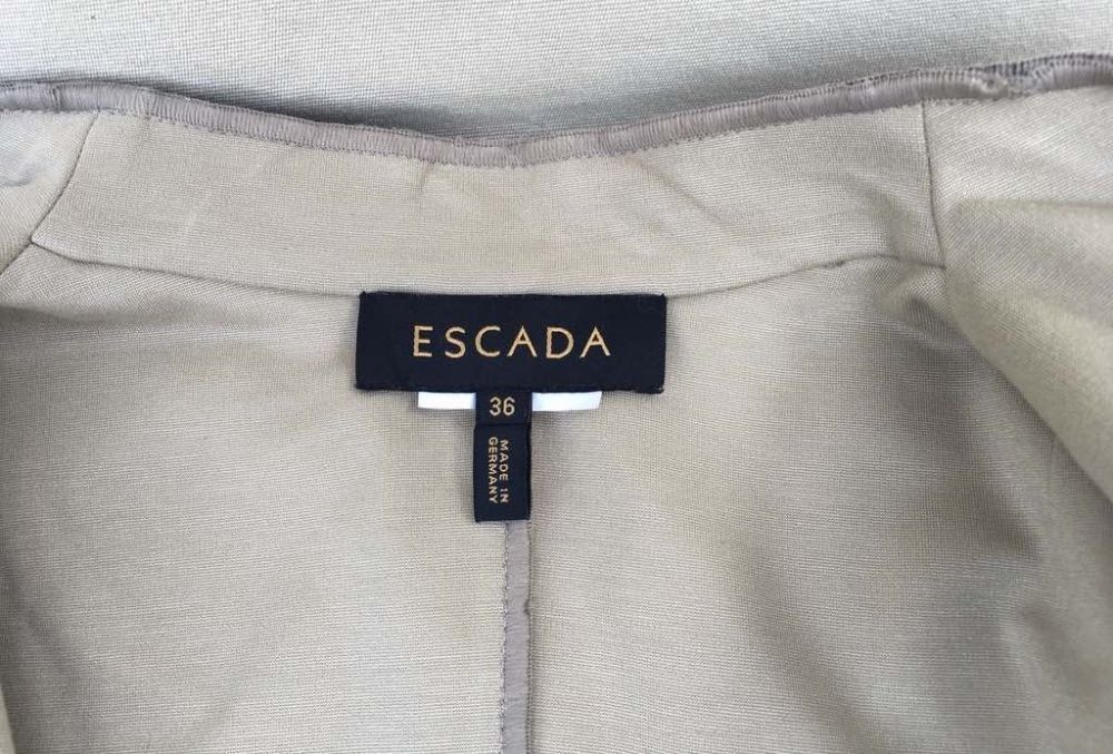 ESCADA Superb Blazer/Sacou Fashion Casual Bej Original UK