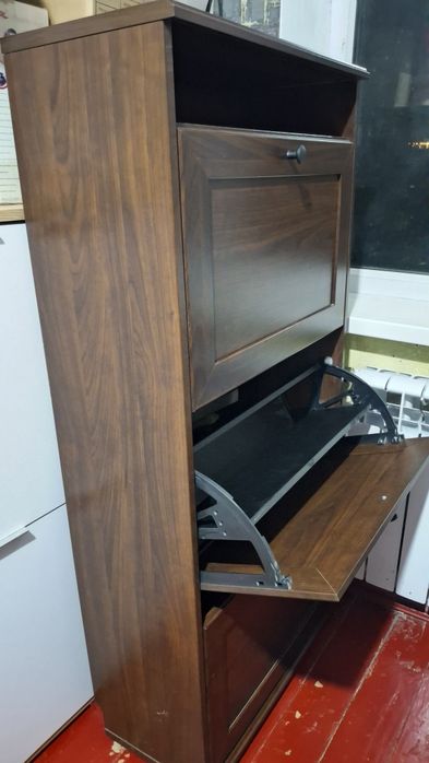 Обувница IKEA 61×30×130см