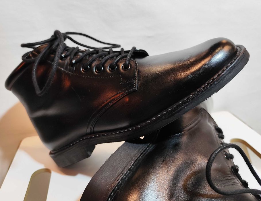 Ghete lace up 43 44 plain toe Steinkogler NOI piele naturala Vibram
