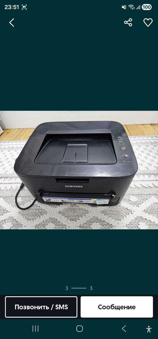 продаётся принтер самсунг мл 1915 в хорошем состоянии