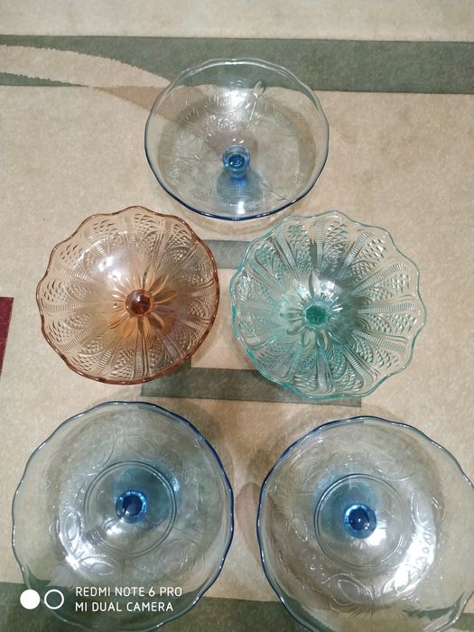 Вазы советские для фруктов.