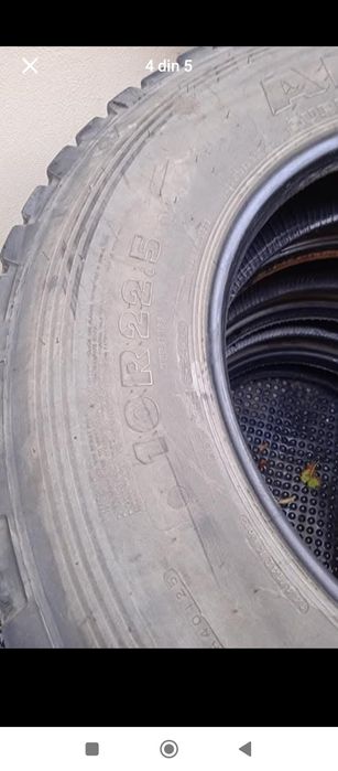 Vând 6 anvelope 10 R 22,5Camion sau remorcă