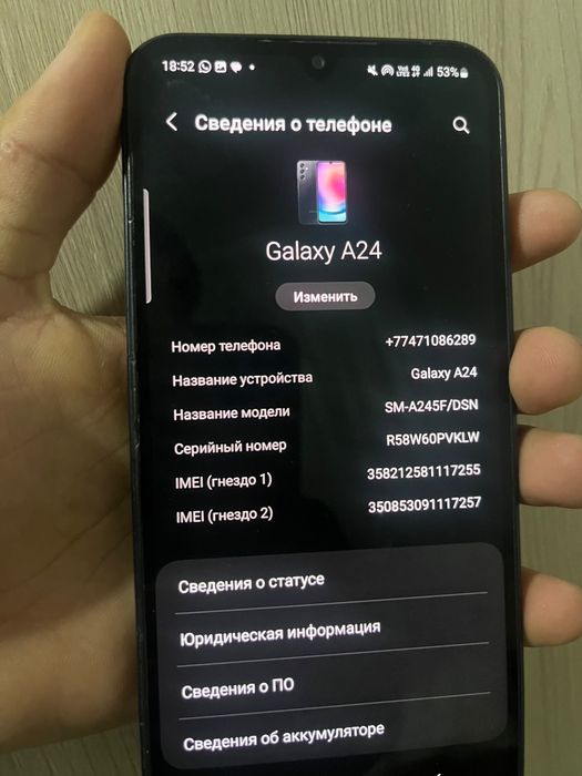 Samsung galaxy a24
