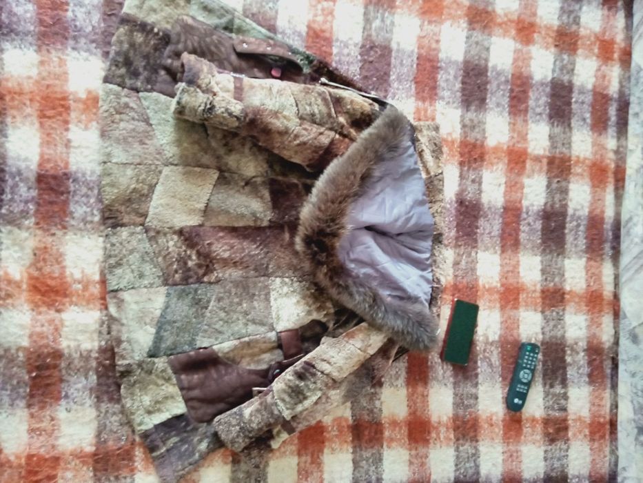 Шуба цигейковая, натуральная.