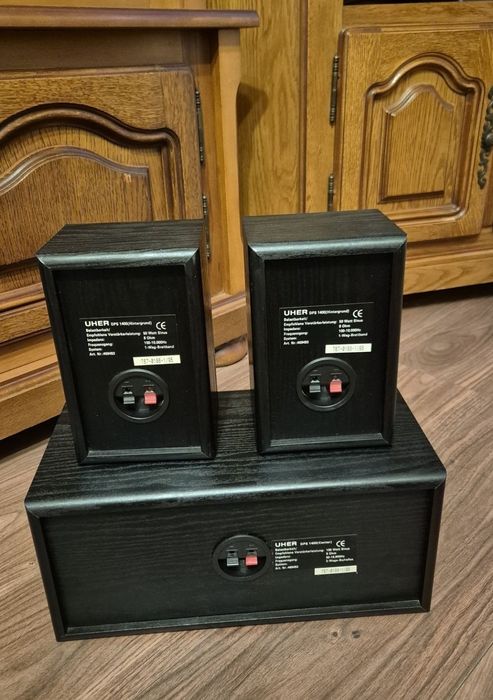 Boxe raft UHER sateliti 50W + centru 100W DPS 1400- 8 ohmi
