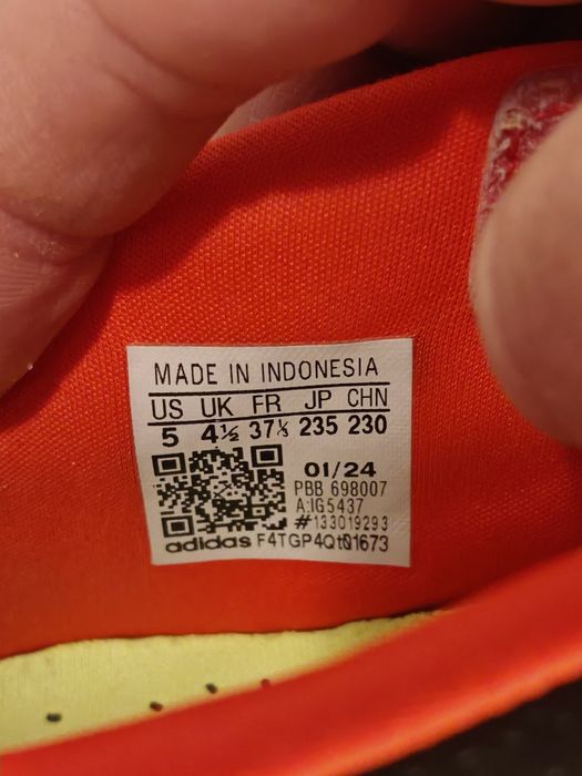 Ghete football Adidas Predator mar. 37 1/3