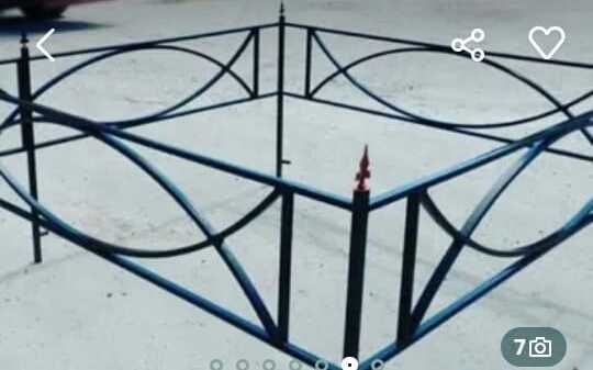 Оградки на кладбище