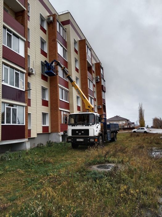 Услуги манипулятора, автовышки