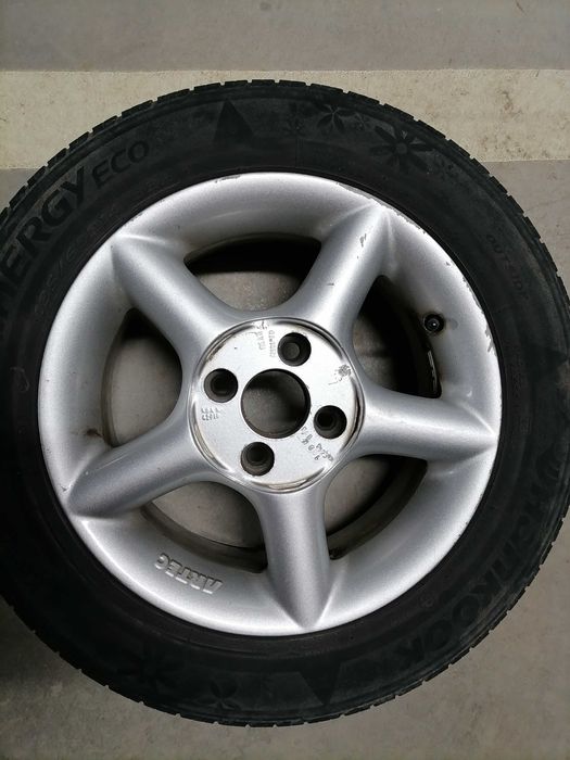 4 бр. джанти ARTEC (4х100) с летни гуми Hankook 185 60 14. VW Golf 3