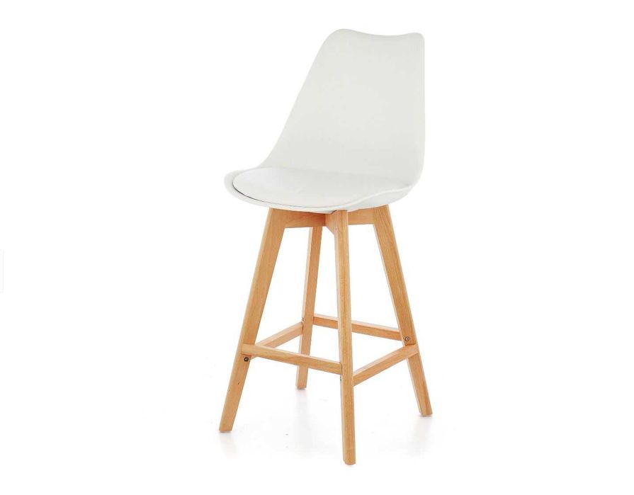 Бар стол Oslo wooden - 2г гаранция и безплатна доставка до офис