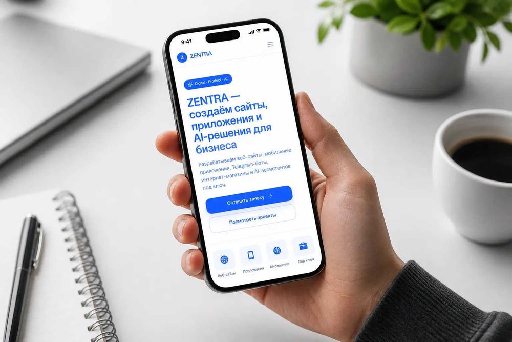 Сайты | Телеграм боты | Android & IOS приложения | Веб - дизайн