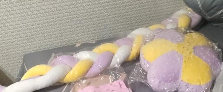 Продам бортик в детскую кроватку