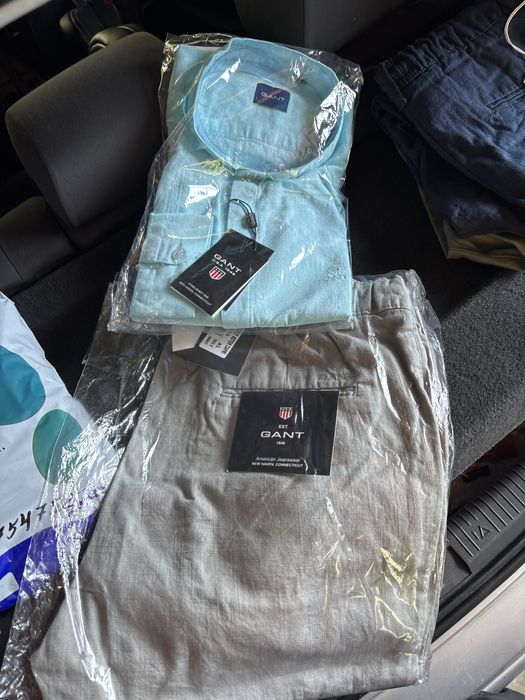 Ленена риза Gant различни цветове