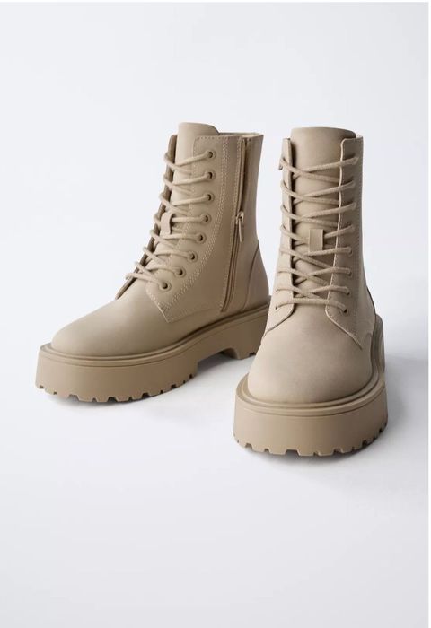 Бежови кубинки Zara!