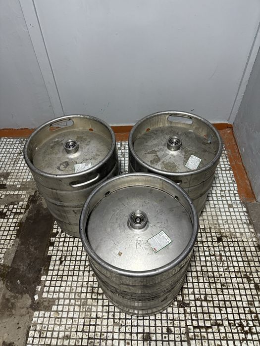 Пивные кеги, 3 штуки